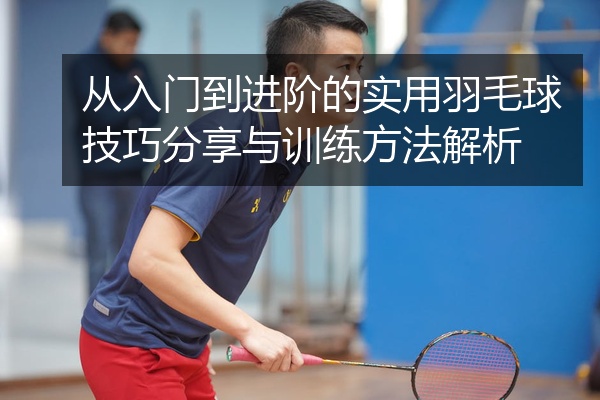 从入门到进阶的实用羽毛球技巧分享与训练方法解析